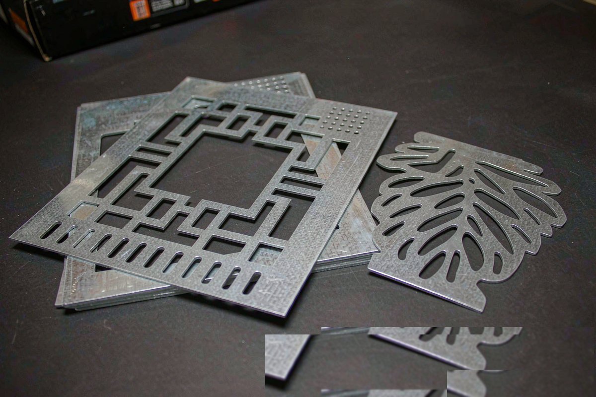 Laser-Cut Sheet Metal Part